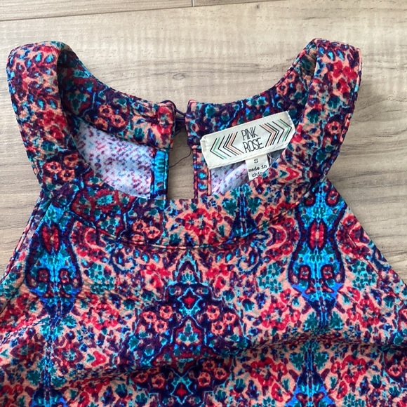 Pink Rose Dress Size S - Picture 2 of 5